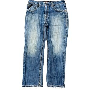 Ariat M3 FR Jeans 34x30 Measured 36x29 Blue Loose Flame Resistant CAT 2 Work